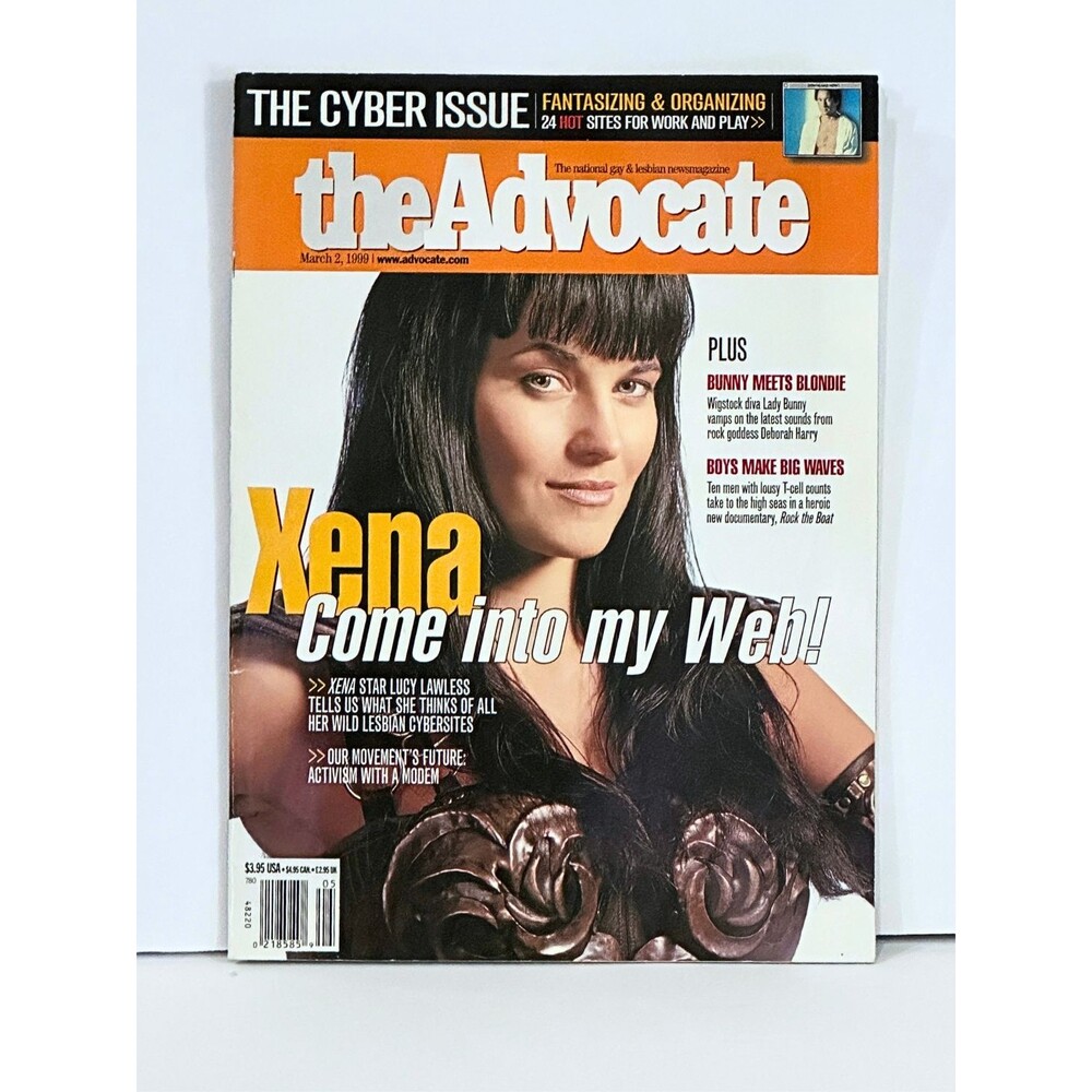 The Advocate Magazine (Mar. 1999) Lucy Lawless, Dusty Springfield, Deborah Harry